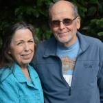 Joan Brown Dodd, left, and Doug Dodd pose for a photo at the Homer News on Tuesday, Aug. 7, 2018, in Homer, Alaska. (Photo by Michael Armstrong/Homer News)