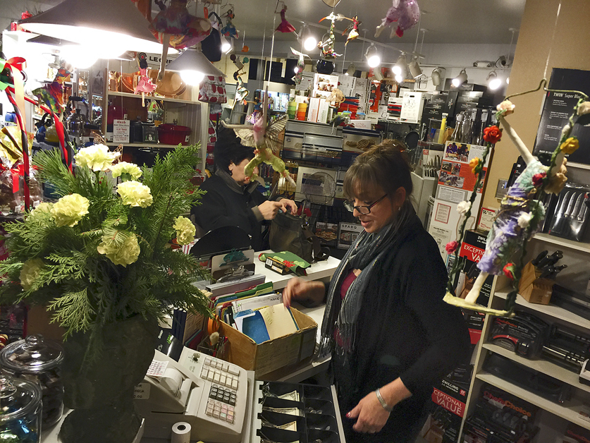 Shoppers crowded into the Fred Meyers store early on Nov. 27, 2015 for Black Friday deals in Soldotna, Alaska.
