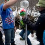 Live streaming: Fifth-graders visit Slikok Creek