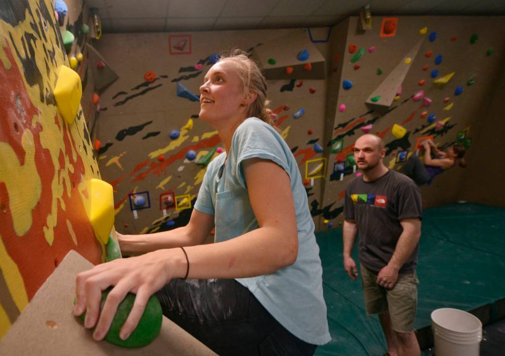 Rock wall offers new ascent for peninsula climbers