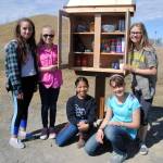 A group of Soldotna Montessori sixth-graders presented the idea for the Food Pantry to Soldotna City Council in order to make their vision a reality. The food pantry officially opened on Friday, May 12, 2017 in Soldotna, Alaska. (Kat Sorensen/Peninsula Clarion)