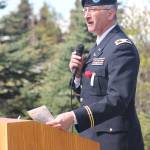 Col. James Halliday brings Memorial Day remarks in Kenai.