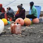 Volunteers clean beaches on remote Augustine Island