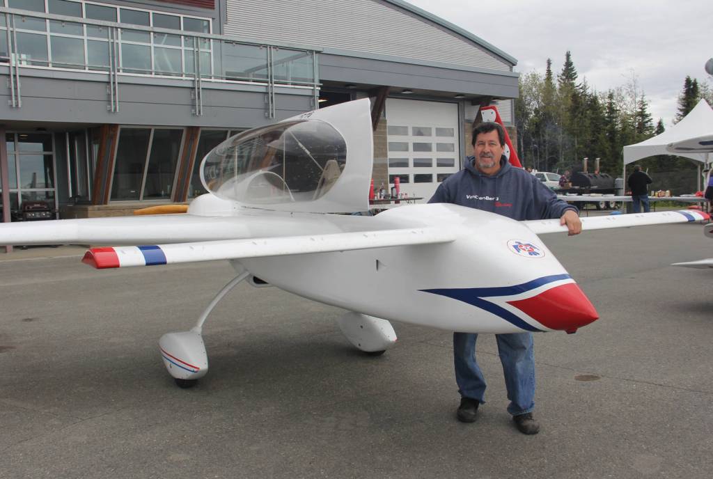 Bob Lee flew his Experimental Aircraft to the Kenai Air Fair.