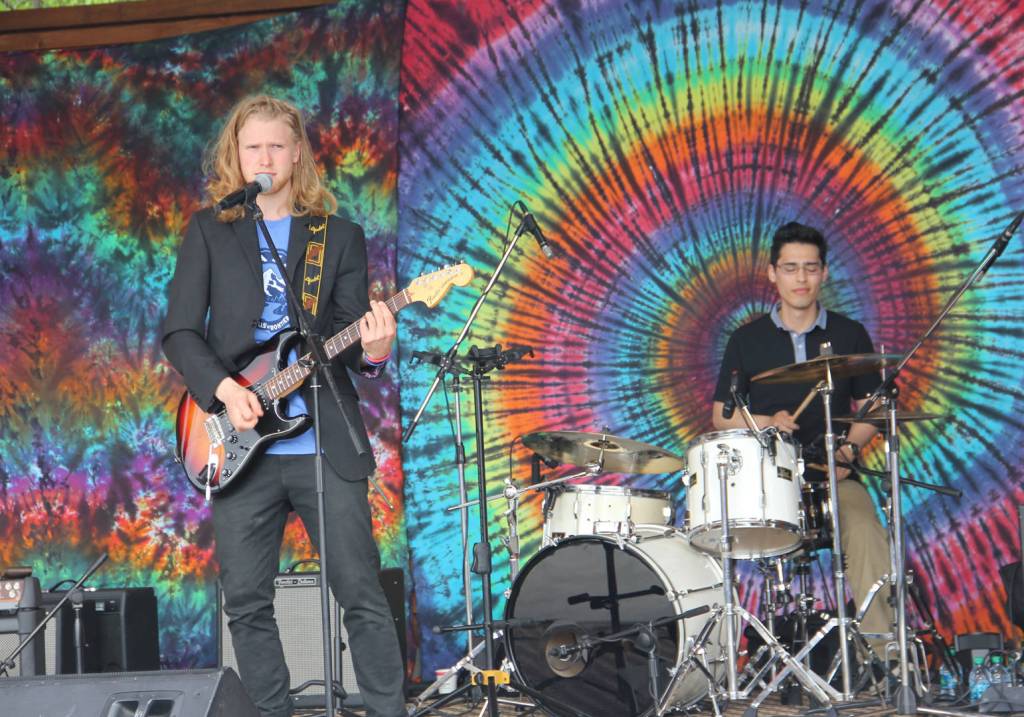 Dancing the night away to the music of the Conway Seavey Band at the 27th Kenai River Festival.