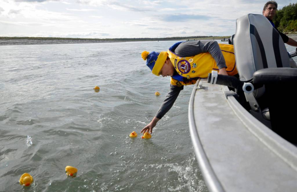 Kenai Lions Club hosts annual rubber duck race