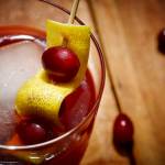 This 2017 photo provided by The Culinary Institute of America shows a &ldquo;Cortland Jab&rdquo; cider cocktail in Hyde Park, N.Y. This drink is from a recipe by the CIA. (Phil Mansfield/The Culinary Institute of America via AP)