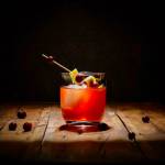 This 2017 photo provided by The Culinary Institute of America shows a &ldquo;Cortland Jab&rdquo; cider cocktail in Hyde Park, N.Y. This drink is from a recipe by the CIA. (Phil Mansfield/The Culinary Institute of America via AP)