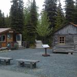 The Darien-Lindgren Cabin now rebuilt and restored at the K&rsquo;beq&rsquo; Interpretive Site on the Upper Kenai River. (Photo provided)
