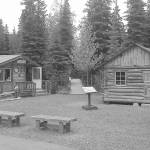 The Darien-Lindgren Cabin now rebuilt and restored at the K&rsquo;beq&rsquo; Interpretive Site on the Upper Kenai River. (Photo provided)