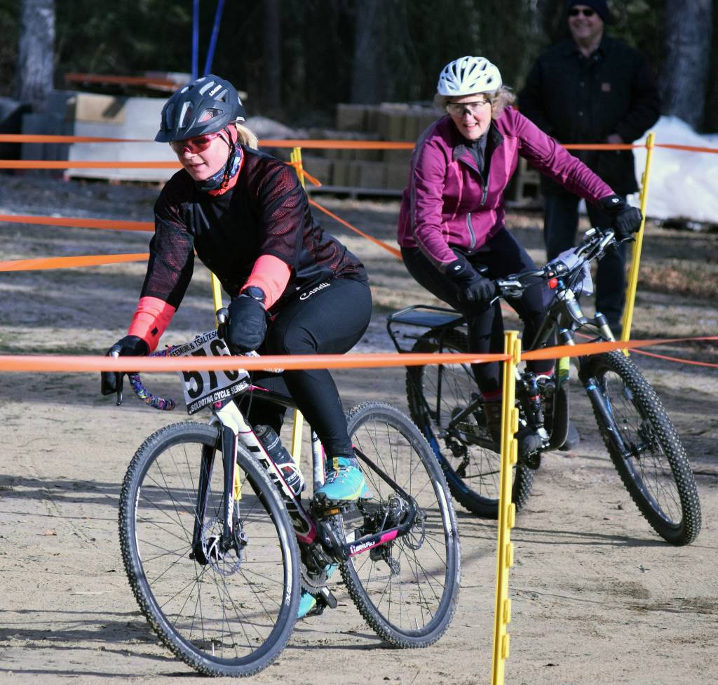 Cyclists converge on Polar Vortex