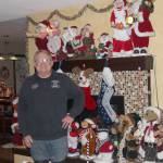 Retired CES Fire Marshal Gary Hale house is a Christmas wonderland inside and out.