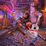 In this image released by Disney-Pixar, character Hector, voiced by Gael Garcia Bernal, left, and Miguel, voiced by Anthony Gonzalez, appear in a scene from the animated film, &ldquo;Coco.&rdquo; (Disney-Pixar via AP)