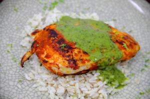This Jan. 1 photo shows a Thai chicken coconut curry in Bethesda, Md. This dish is from a recipe by Melissa d&rsquo;Arabian. (Melissa d&rsquo;Arabian via AP)