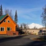 This October 2017 photo shows the Denali Cabin, a public use cabin, at the Kesugi Ken Campground near Denali State Park, Alaska. The Denali Cabin is one of an extensive system of federal- and state-owned public use cabins on park lands across the state of Alaska. (Photo by Elizabeth Earl/Peninsula Clarion)