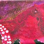 This piece painted in acrylics by Leslie Byrd is titled &lsquo;Slinky.&rsquo; (Photo courtesy of Leslie Byrd)