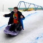 Law enforcement, kids continue Olympic spirit