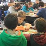 Students participate in a D.A.R.E. course at Soldotna Elementary School on Wednesday, Feb. 28. (Photo by Erin Thompson/Peninsula Clarion)