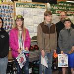 Ice Fishing Derby winners of the Ladies Division.