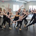 Leaping for joy at the all new Forever Dance Studio.