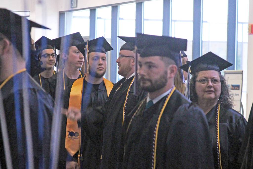 Beginning a new chapter: Kenai River Campus graduates take home diplomas