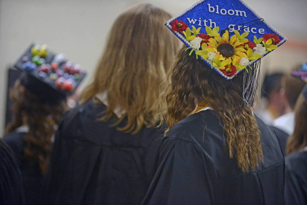 Nikiski students look back with fondness as they cross the finish line
