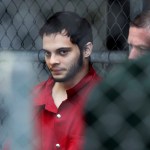 Esteban Santiago is taken from the Broward County main jail as he is transported to the federal courthouse in Fort Lauderdale, Fla., on Monday, Jan. 9, 2017. Santiago is accused of fatally shooting several people at a crowded Florida airport baggage claim and faces airport violence and firearms charges that could mean the death penalty if he's convicted. (Amy Beth Bennett/South Florida Sun-Sentinel via AP)