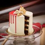 This Jan. 16, 2017 photo provided by The Culinary Institute of America shows a Chocolate Tower Cake in Hyde Park, N.Y. This dish is from a recipe by the CIA. (Phil Mansfield/The Culinary Institute of America via AP)