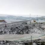 Rothera Research Station, the largest British Antarctic base, where about 100 people live and work in the summer and 25 stay for the winter. (Photo provided by Sue Mauger)
