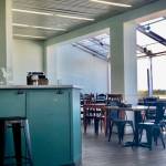 Natural light flows into Borthers Cafe, Kenai Airports newest restaurant, on Monday, Sept. 10, 2018 in Kenai, Alaska. (Photo by Victoria Petersen/Peninsula Clarion)