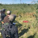 Some of the 11 U.S. Fish & Wildlife Service students training on the Kenai National Wildlife Refuge to become UAS pilots. (Photo by Brian Mullin, USFWS)