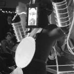 Lucas Thoning models his Anthronetic Technology at the 2018 Wearable Arts on Nov. 17, 2018, in Homer, Alaska. (Photo by Michael Armstrong/Homer News)