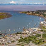 An aerial photograph from The Kenai River: An Aerial Perspective by Homer photographer Ian Reid. Reid released the book, which is available on demand, in November. (Photo courtesy Ian Reid)