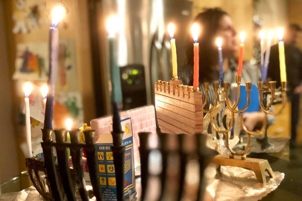 Local Jewish congregation celebrated Hanukkah with the tradition of latkes