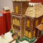 A gingerbread house entry by Abigail Youngberg sits on display at the Kenai Chamber of Commerce and Visitor Center as part of its gingerbread house contest. The gingerbread houses will be on display until Dec. 21. (Photo by Joey Klecka/Peninsula Clarion)