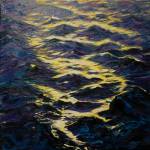 Maria Berniers Chop, one of the works in Bunnell Street Arts Centers 10x10 show. (Photo by Michael Armstrong/Homer News)