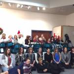 Members of the Kenai Peninsula Association of Realtors are photographed last week in Kenai, Alaska. The Realtors donated 30 filled duffel bags to children in the Kenai Peninsula Borough School Districts Students in Transition Program. (Photo courtesy of Kelly Martin)