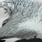 An image from the upcoming photography show by artist Ben Boettger features Exit Glacier in the Harding Ice Field in June 2018. (Photo by Ben Boettger/Courtesy of Elizabeth Earl)