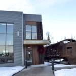 Addie Camp Train Car Eatery and Wine Bar is part building part train car, with railroad inspiration throughout the decor, including an old Alaska Railroad engine that sits outside the restaurant on Wednesday, Jan. 2, 2019, in Soldotna, Alaska. (Photo by Victoria Petersen/Peninsula Clarion)