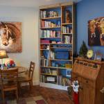 One of the rooms at Winters Grace Guidance Center where clients can read, meditate, scrapbook, and explore other forms of grief therapy, as seen on Feb. 22, 2019. (Photo by Brian Mazurek/Peninsula Clarion)