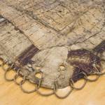 A traditional bearded seal blanket borrowed from the World Eskimo-Indian Olympics waits a toss demonstration during the lunch hour in the Thunder Mountain High School gymnasium on Friday, March 15, 2019. (Michael Penn | Juneau Empire)