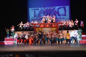 Diamond Dance Project, a local dance studio, performed an original dance concert Taiko inspired by their recent dance trip to Japan at the Soldotna High School auditorium, March 24, 2019, in Soldotna, Alaska. (Photo courtesy of Crystal Soyangco/Diamond Dance Project)