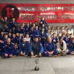 The kids and their coaches at Redemption MMA in Soldotna. (Photo provided by Redemption MMA)