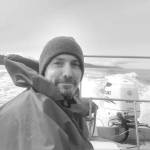 Designer Tim Millings lays out many of the pages of the Clarion and the Homer News. (Photo courtesy Tim Millings)