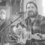 Daniel Firmin plays a two-song set during the Mountainside Open Mic & Art Night at The Rookery on Oct. 31, 2018. (Michael Penn | Juneau Empire)