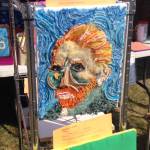 A Vincent Van Gogh display sits at the 2018 Salvage Art Exhibit in Soldotna Creek Park in Soldotna, Alaska. (Photo provided by ReGroup Recycling)