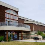 Pioneer Hall at the Kachemak Bay Campus, Kenai Peninsula College, University of Alaska Anchoarge, as seen on July 2, 2019, in Homer, Alaska. (Photo by Michael Armstrong/Homer News)