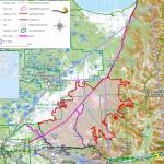 A map of the Swan Lake Fire as of Thursday. (Courtesy Northwest 13 Incident Management Team)