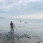 The Jordan family of Seward hit the beaches of Kenai for some dipnetting last week. (Photo courtesy of Christy Jordan)