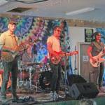 The band The Jangle Bees plays at the Headwaters Stage at Salmonfest on Friday, Aug. 2, 2019 in Ninilchik, Alaska. (Photo by Megan Pacer/Homer News)